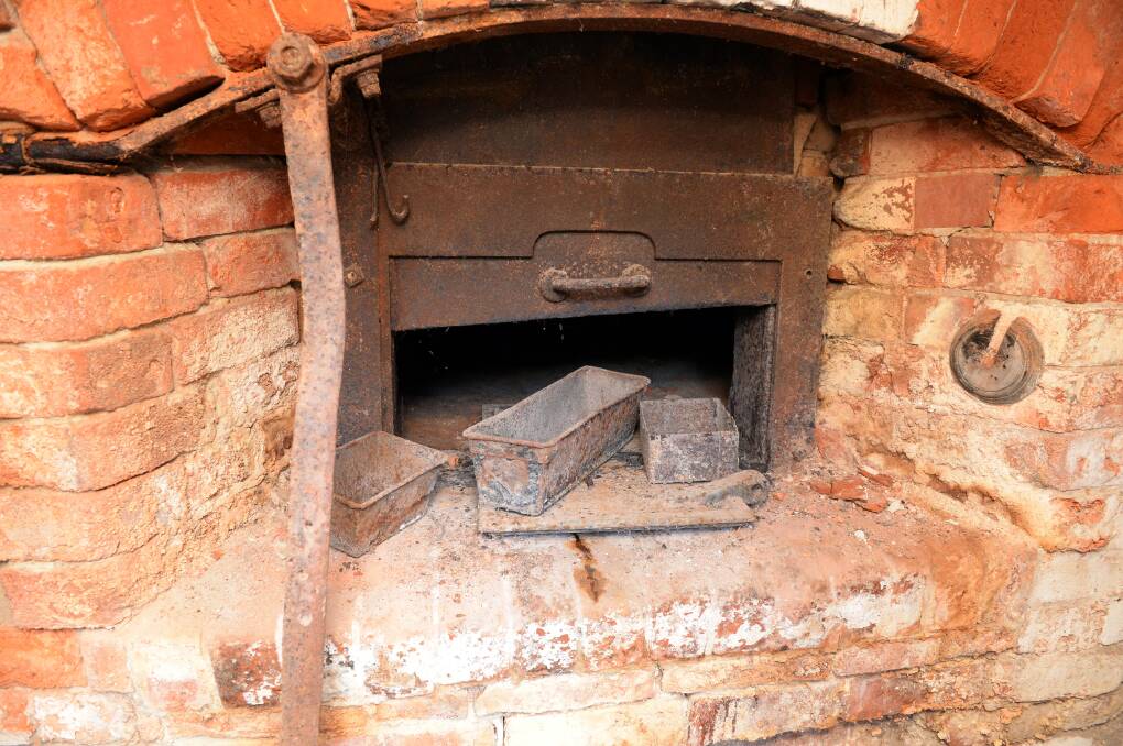 A slice of Ballarat's history is still intact at Reid's Guest House including John Reid's baking ovens. Picture by Kate Healy. 