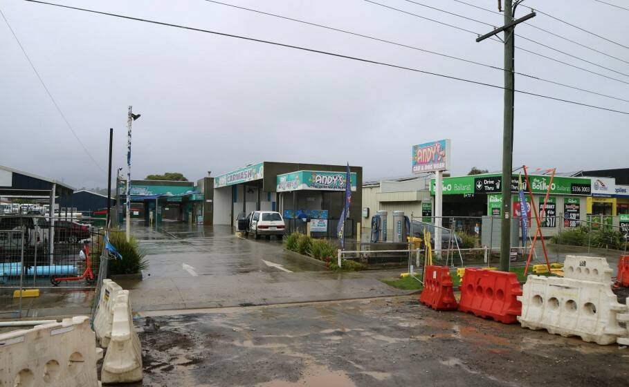 COMMERCIALISATION: The proposed site for the LED signage on Albert, Street Sebastopol.Picture: Supplied.