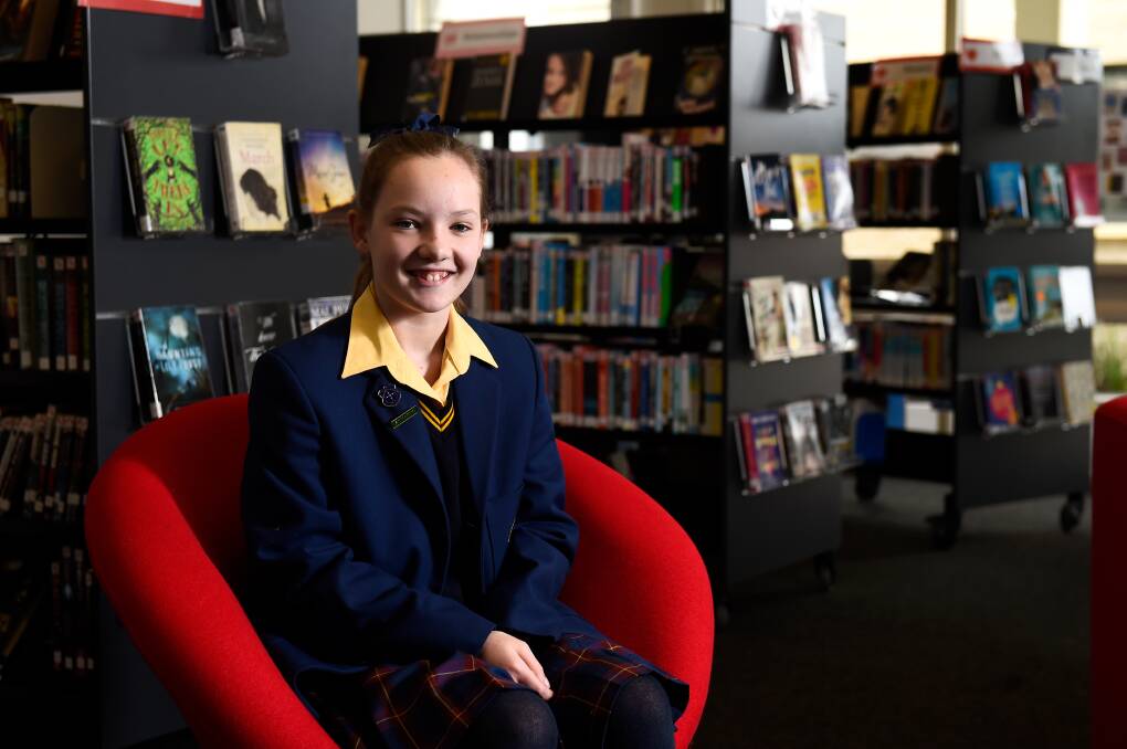 HARD WORK: Damascus College student Ashleigh Kanoa was recently nominated for the City of Ballarat Youth Awards. Picture: Adam Trafford.