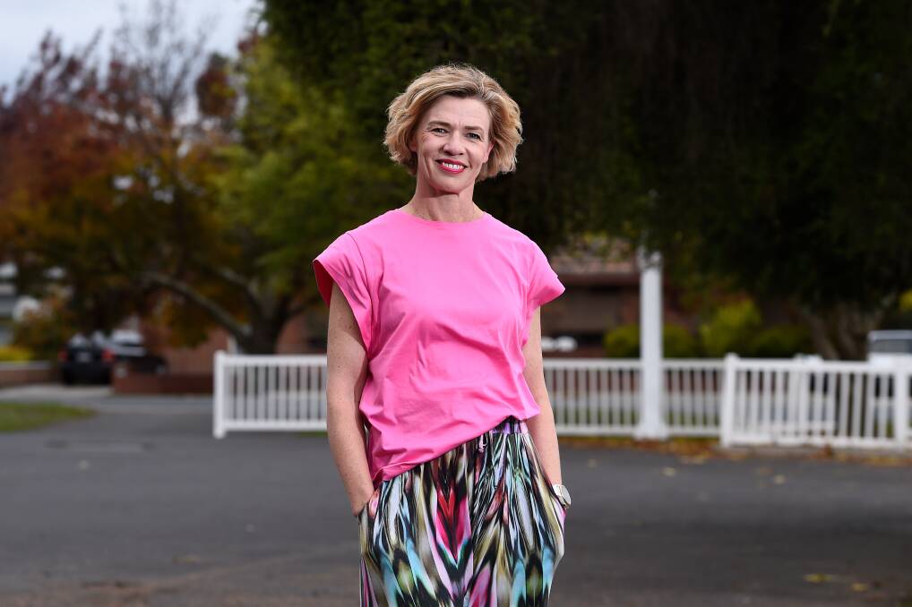 BRAIN AND BODY: Ellen Jackson contestant for Dancing with our Stars 2022 enjoying the physical and mental challenge of dance lessons. Picture: Adam Trafford