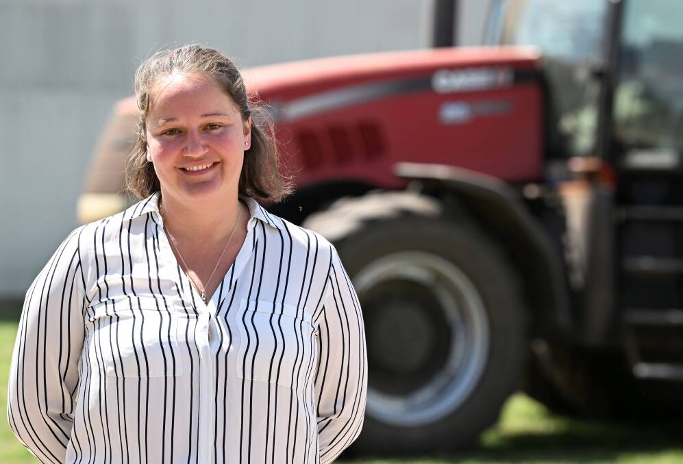 Victorian Farmers Federation horticulture vice president Katherine Myers. Picture by Lachlan Bence