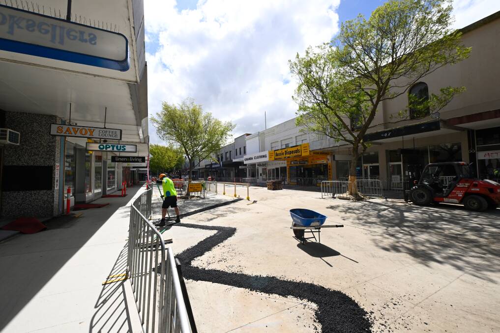 Bridge Mall redevelopment on October 30. Picture by Adam Trafford