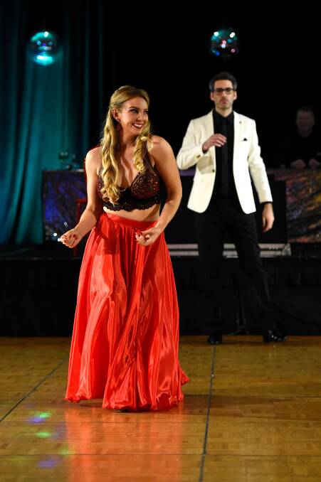 Larna Gull and Scott Cornwill at the 2022 Dancing with our Stars event.