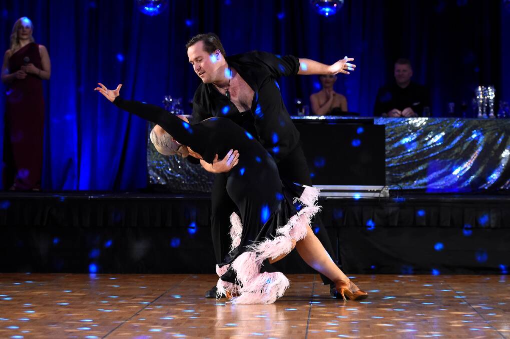 Power FM Breakkie Show Jack Van Der Heyden with partner Ashlie Ross at Dancing with our Stars 2022. Picture by Adam Trafford.