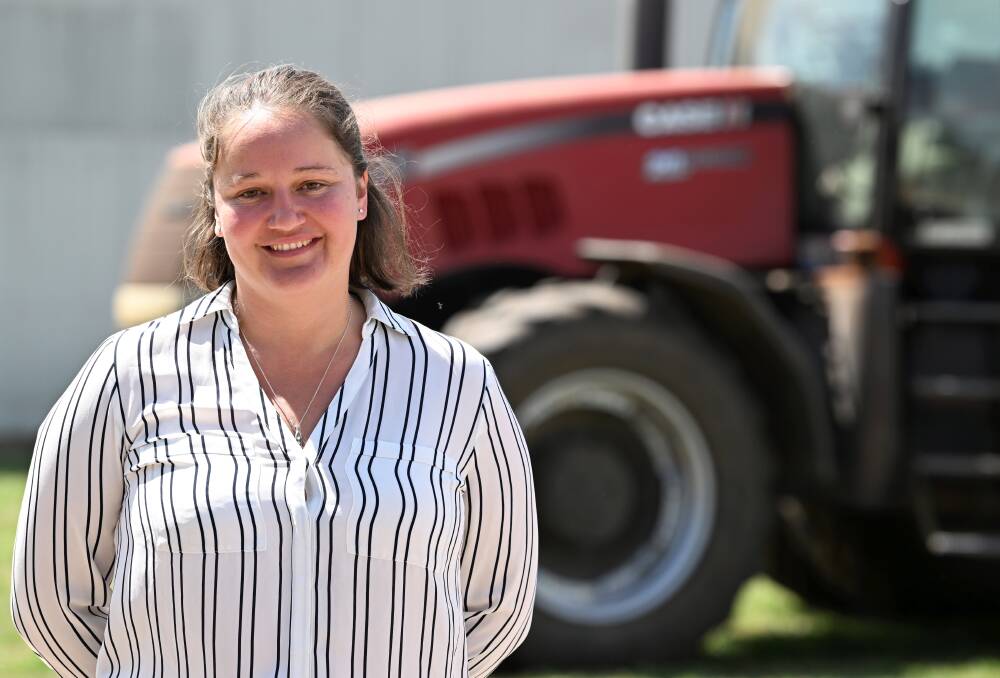 Victorian Farmers Federation horticulture vice president and potato farmer Katherine Myers as part of Ballarat's 40 under 40. Picture by Lachlan Bence