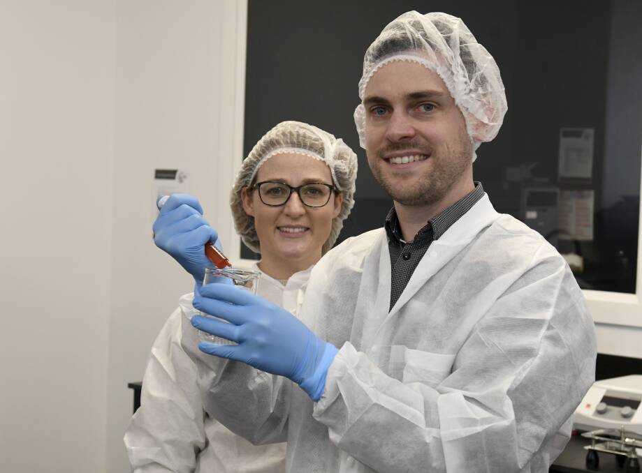 CREATION: Scott Bell has opened a compounding pharmacy in Wendouree to create custom medications. Picture: Lachlan Bence.