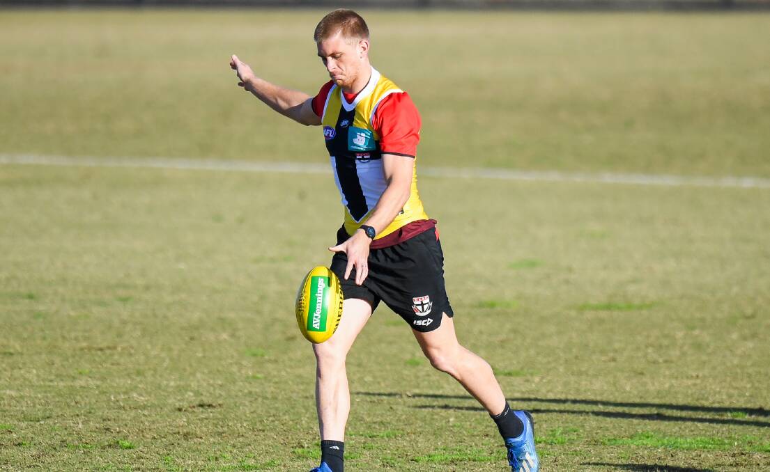 Seb Ross has played 167 games for St Kilda. Picture by Morgan Hancock