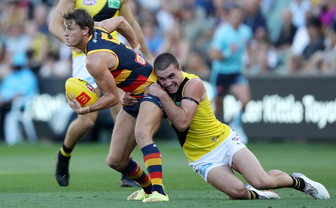 Matt Crouch at the Adelaide Crows. Picture by Getty Images