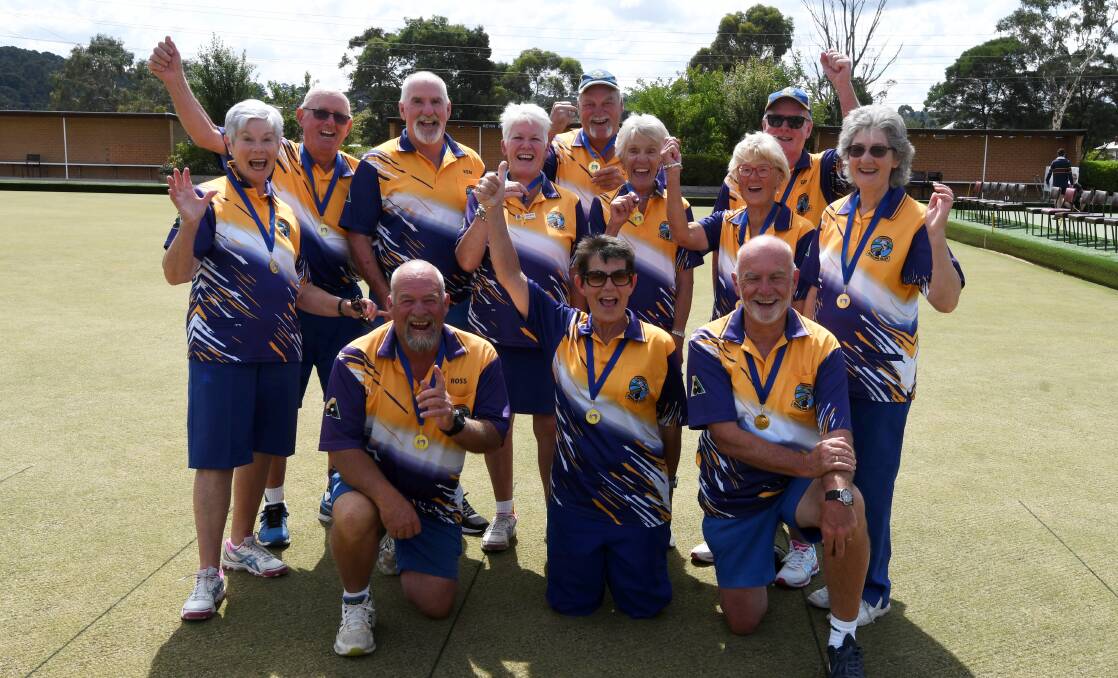 Learmonth's division two team defeated Smeaton by eight shots in Tuesday's grand final.