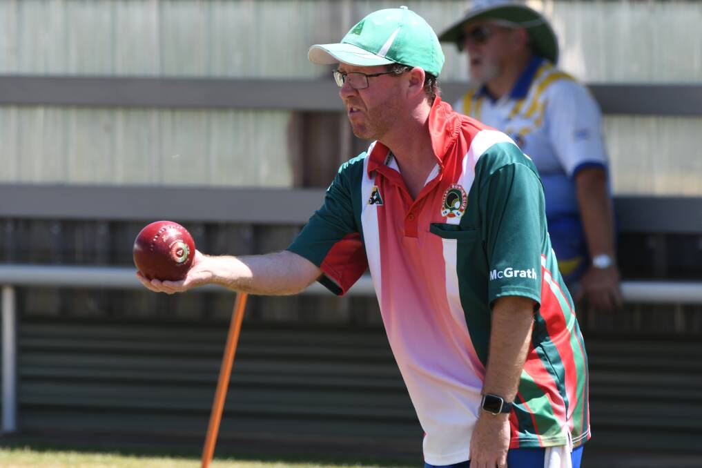 Matthew Cornish lines up his shot for Ballarat.