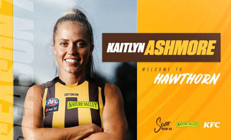 The Hawks welcomed Ashmore on Tuesday. Picture: Hawthorn Football Club