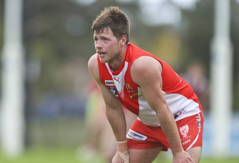 Sam James will not line up for the Ballarat Swans in 2023. Picture by Luke Hemer