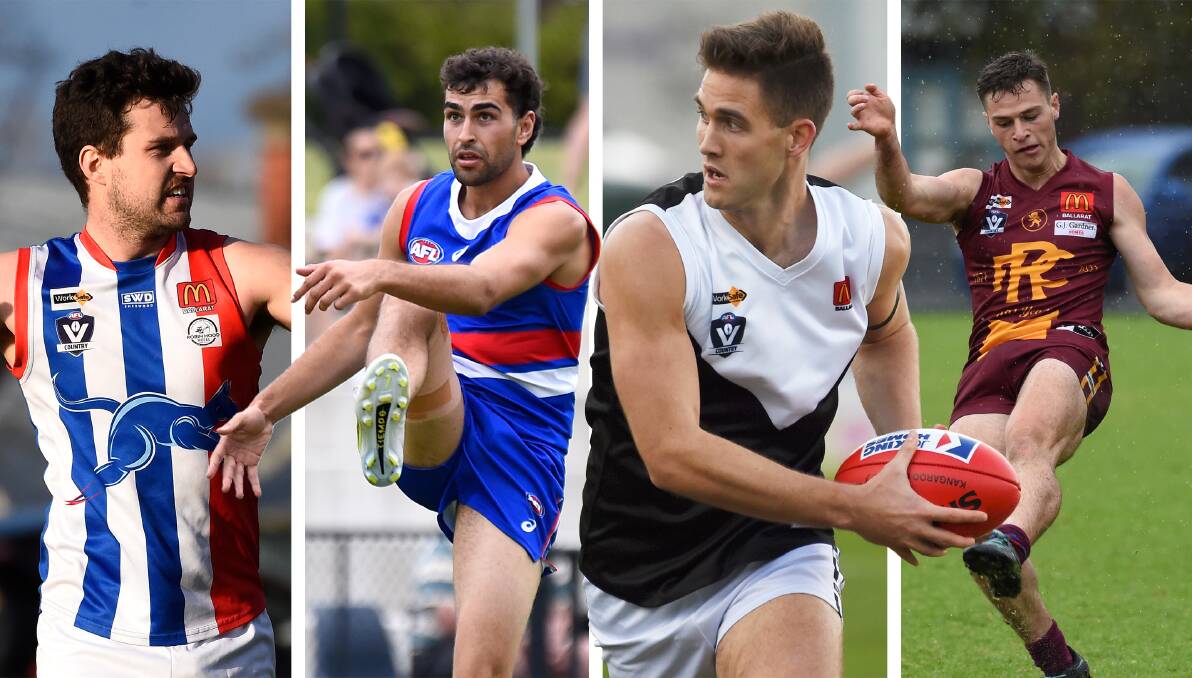 Jackson Merrett (East Point), Josh Chatfield (North Ballarat), Sam Glover (North Ballarat) and Cooper Craig-Peters (Redan) are back in action in round six.