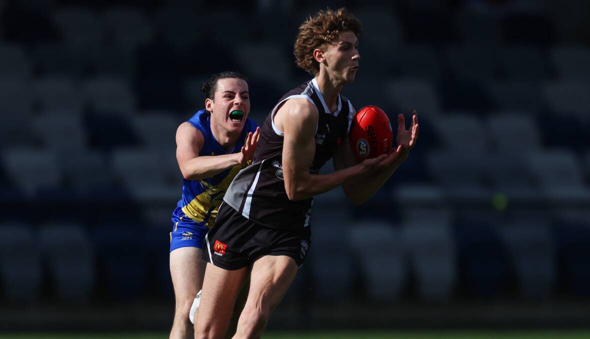 Fogaty kicked a season-high three goals against the Western Jets in round eight.