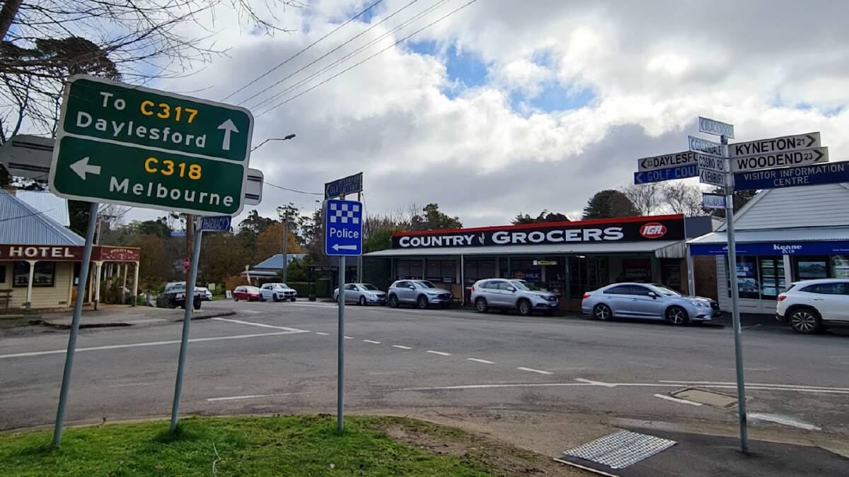 DOORS OPEN: Trentham IGA managed to get a generator up and running, providing free bottled water and a place to charge mobile phones. A year on, staff say its created a lot of goodwill in the supermarket. Pic: Gabrielle Hodson 