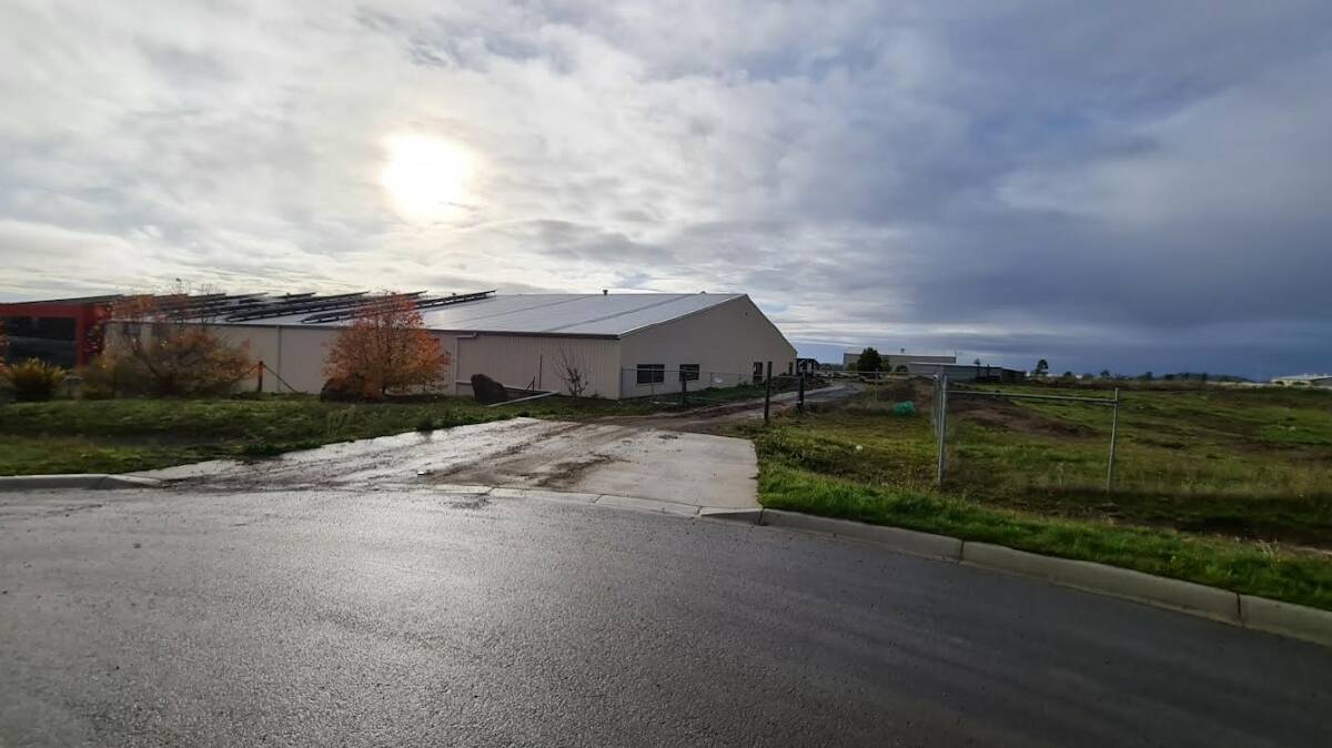 The southern end of the Ballan building - which adjoins the VEMTEC fire training centre - will be extended another 33m. Picture by Gabrielle Hodson. 