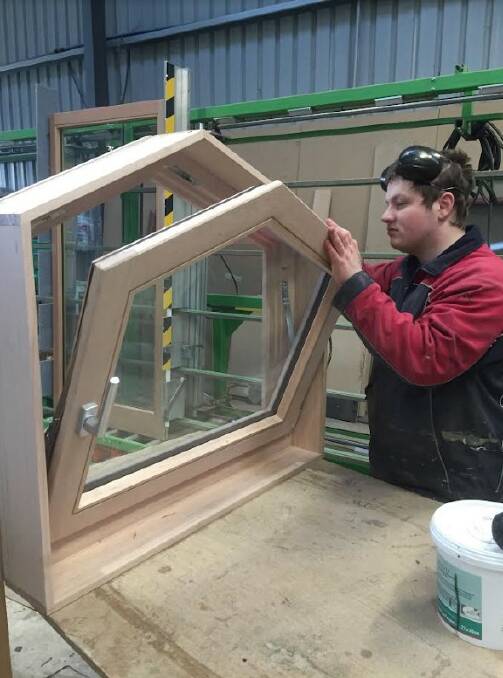 Each Paarhammer window is custom-made - and all open towards the inside. Picture supplied.