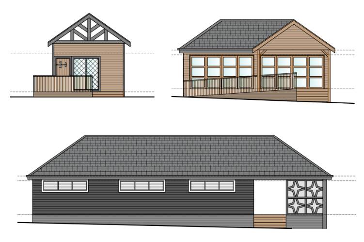 PLANS: Tudor-inspired amenities blocks and cabins will arrive from Adelaide shortly. Picture: Supplied