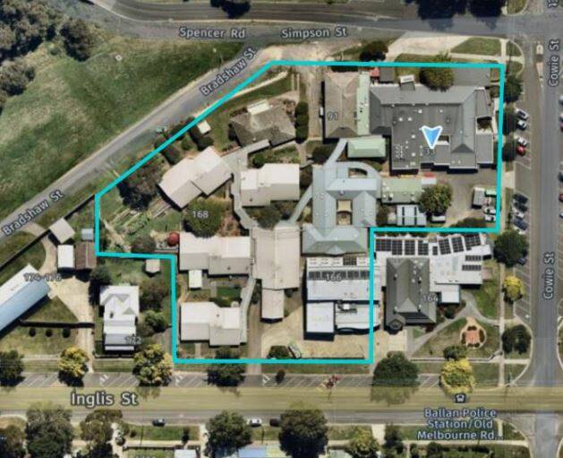 The area subject to the re-vamp does not include the existing doctor's surgeries and allied health area which opened in 2012 as a GP SuperClinic. Picture by Moorabool Shire Council.