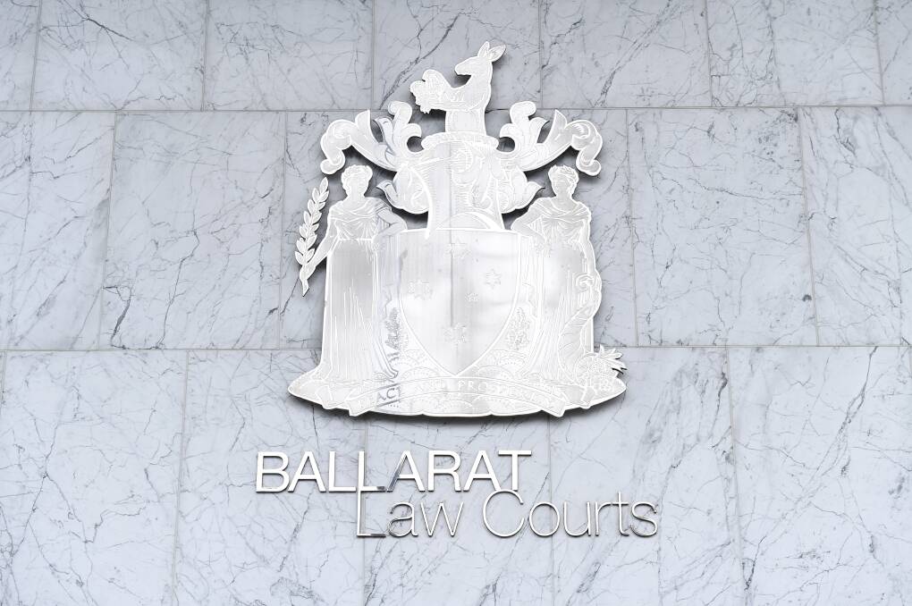 Ballarat Law Courts where a man had his bail revoked on April 17, 2024, for family violence offending. Picture by Adam Trafford