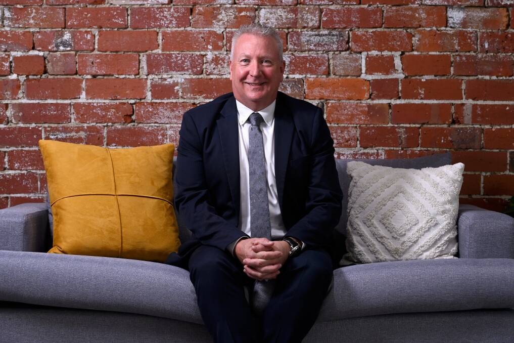 Peter Ludbrook is the director of Ray White Ballarat. Picture by Adam Trafford.