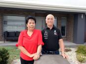 Rose Boquida and Steve Altieri are property investors in Ballarat. Picture by Kate Healy.