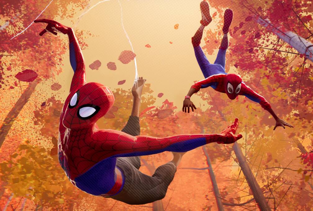 SPIDER-MAN INTO THE SPIDER-VERSE: Animation so good you forget it is a cartoon.