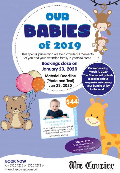 Do you want to feature in Our Babies of 2019 magazine?