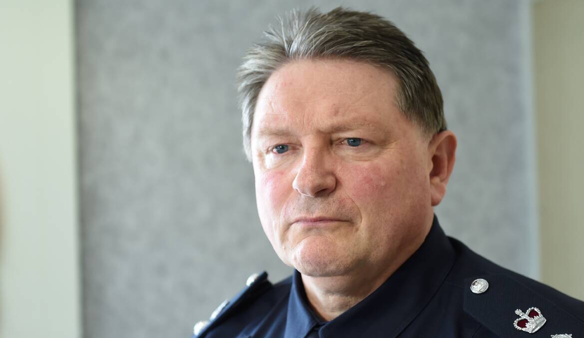 Former Ballarat Police Superintendent Andrew Allen.