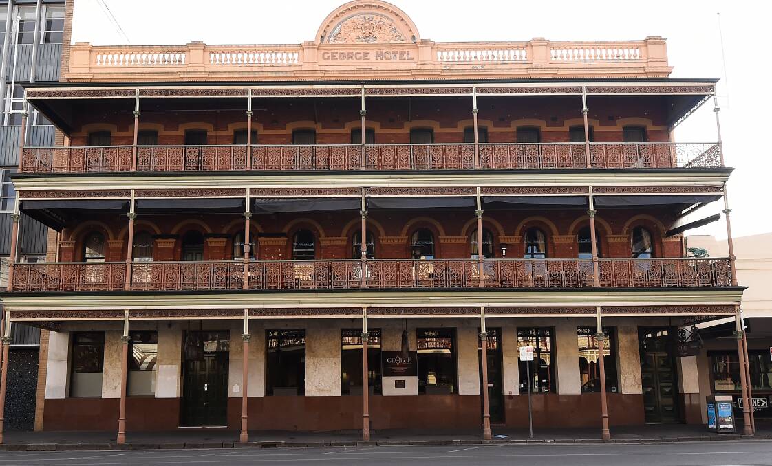 The George Hotel.