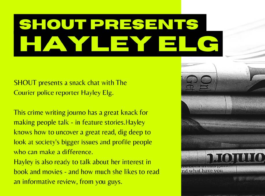 So, you want to write about crime? SHOUT presents HAYLEY ELG