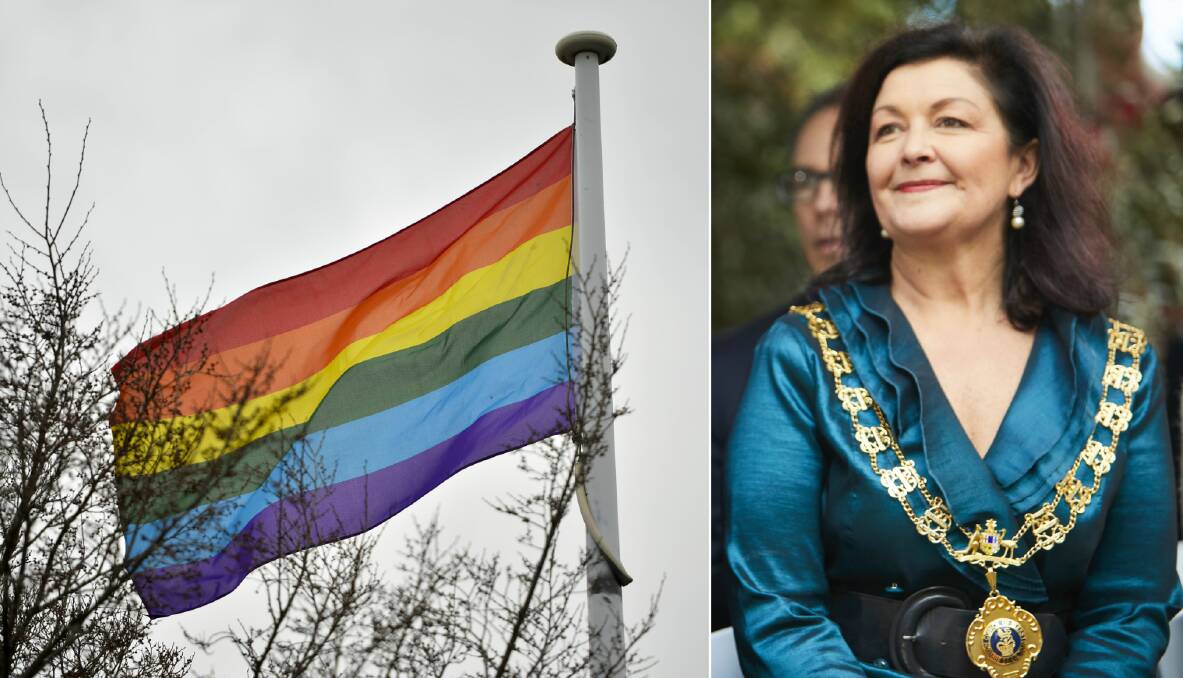 Mayor uses deciding vote to take down Ballarat’s rainbow flag