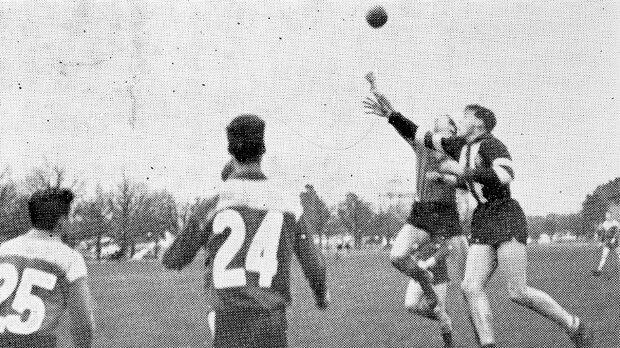George Pell was a football star at St Patrick's College in Ballarat.  