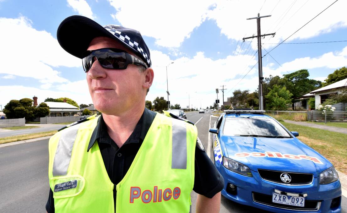 Ballarat Highway Patrol Acting Senior Sergeant Stuart Gale