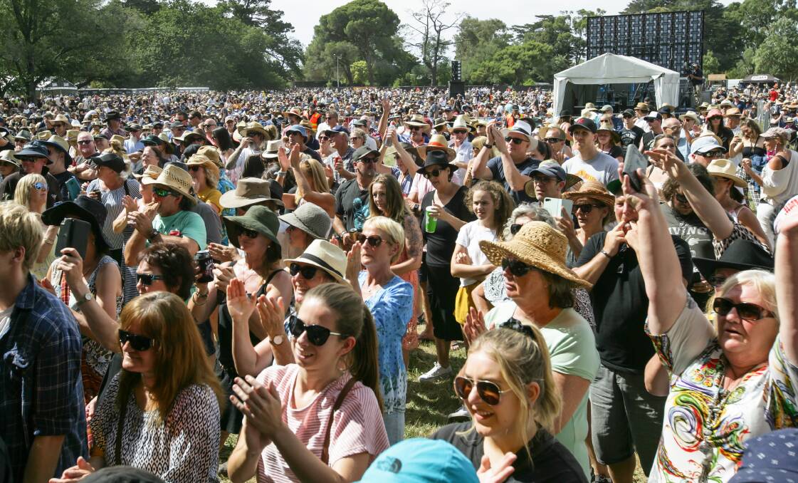 PACKED: The Red Hot Summer Tour in Ballarat in 2019.
