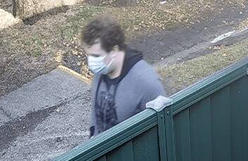 Fraser Shillington was captured on CCTV around the time of the incident.