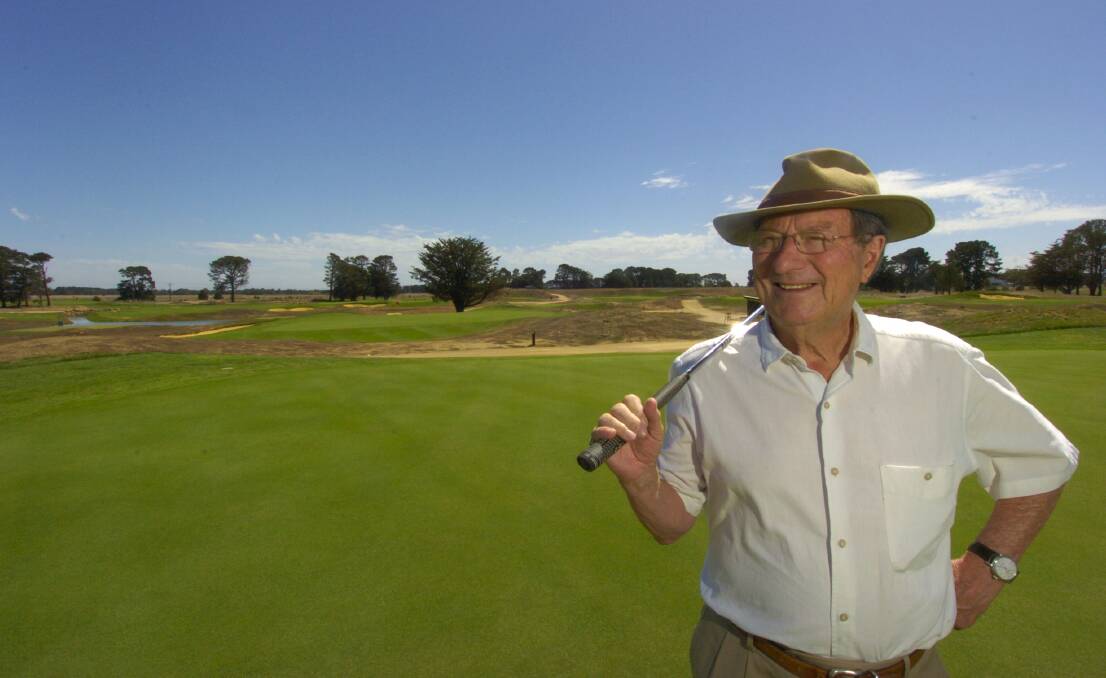 Peter Thomson in Ballarat in 2008.