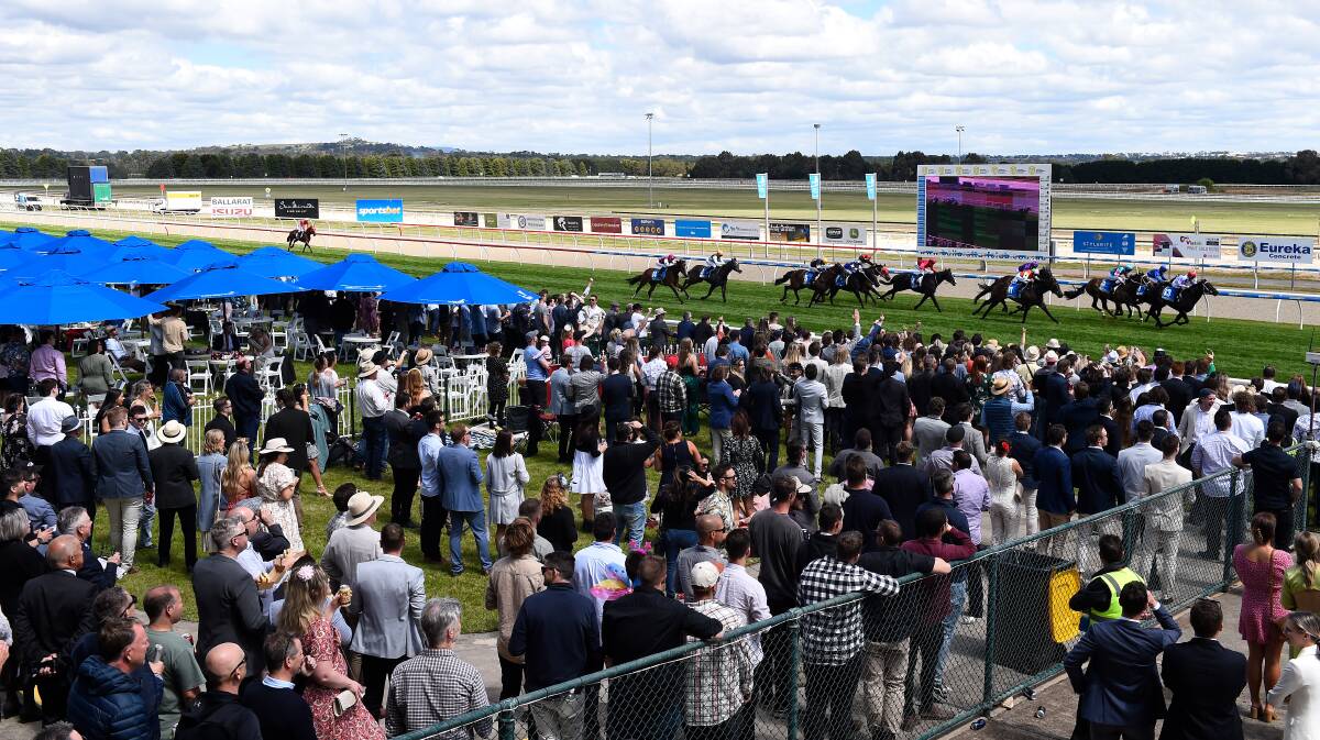 There was a crowd of about 5000 at the 2021 Ballarat Cup, although all attendees were required to be fully vaccinated.