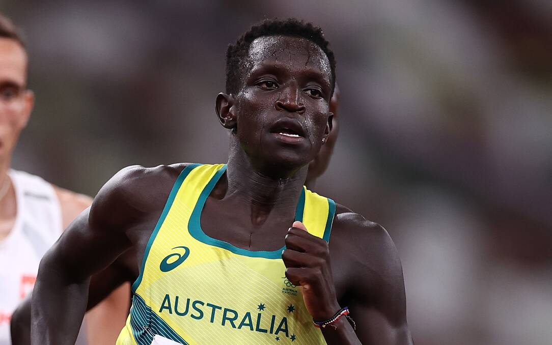 POTENTIAL: Ballarat could find the likes of middle distance running sensation Peter Bol, an Australian favourite from the Tokyo Olympics, in action at Mars Stadium. Picture: Ryan Pierse, Getty Images.