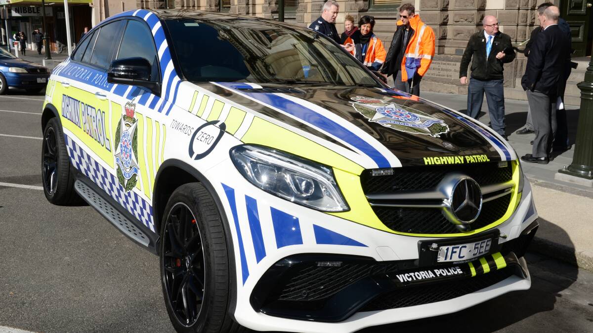 Ballarat’s hot new police car