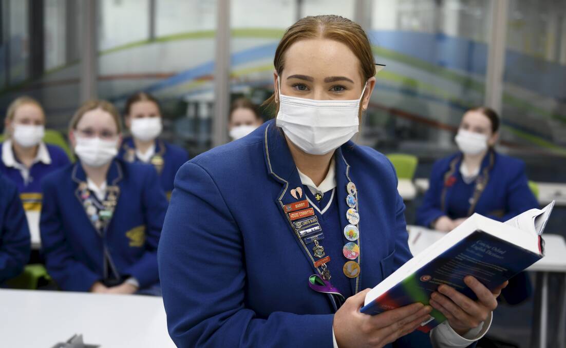 Loreto College students made the call last week to wear masks at school.