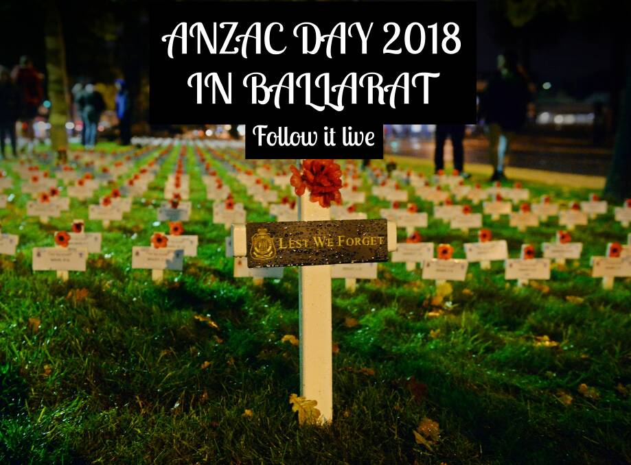 Anzac Day 2018 | Watch live as Ballarat remembers