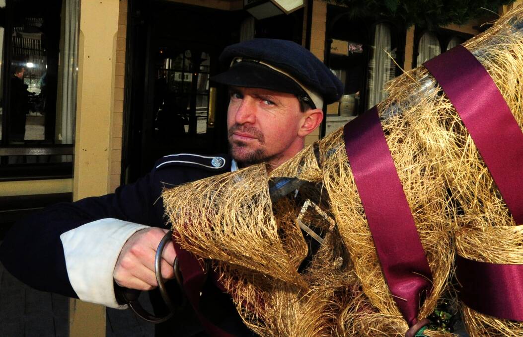 Mark William Burnett often played the roll of a policeman at Sovereign Hill.