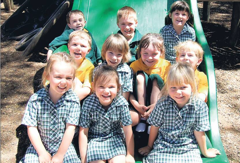 The 2008 grade preps of Creswick Primary School.