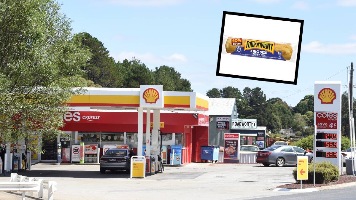 Creswick man grabbing his 'every day sausage roll' stops a servo armed robbery