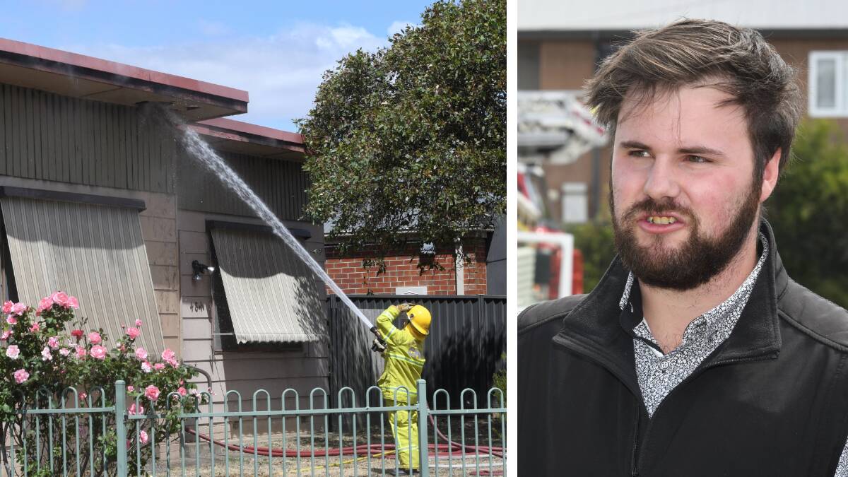 Kicked when they are down; Wendouree house burgled after fire