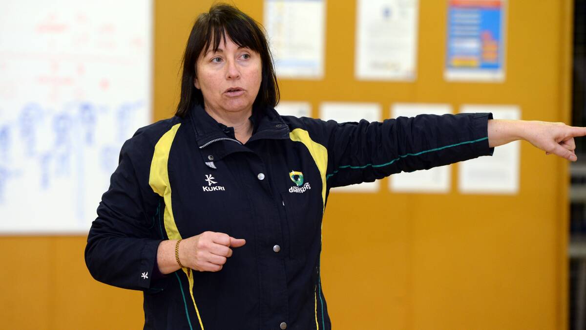 HONOURED: Former Australia Diamonds netball coach Lisa Alexander in Ballarat in 2014.