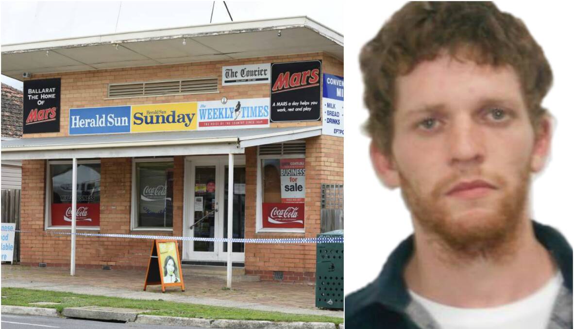 Man robs milk bars armed with axe during ice bender