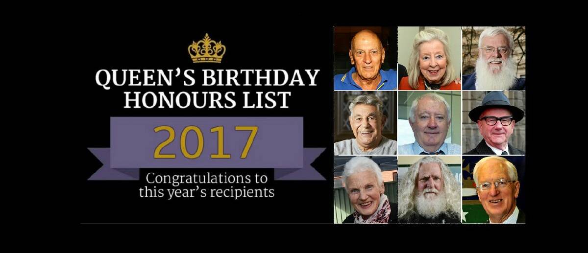 Our Queen’s Birthday Honours, 2017