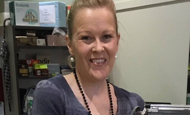 Heidi O'Neill when she was Ballarat Hospice Care Op Shop manager in May, 2018.